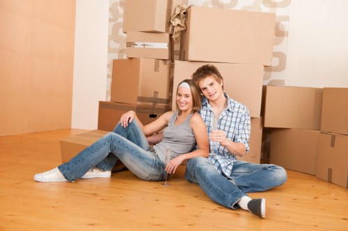 A local man with a van helping with a Hampstead home move