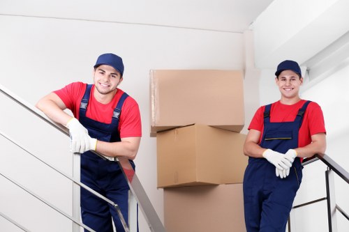 Packing and furniture protection for a flat move in Hampstead