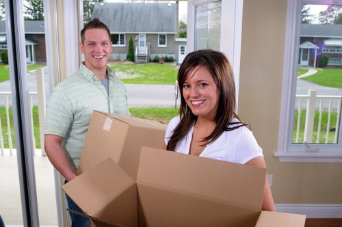 Risk assessment and careful loading during a Hampstead van move