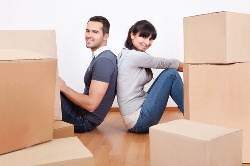 Professional furniture pick-up arranged for a Hampstead property