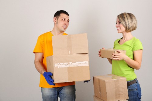 Unpacking boxes into a new Hampstead property room by room